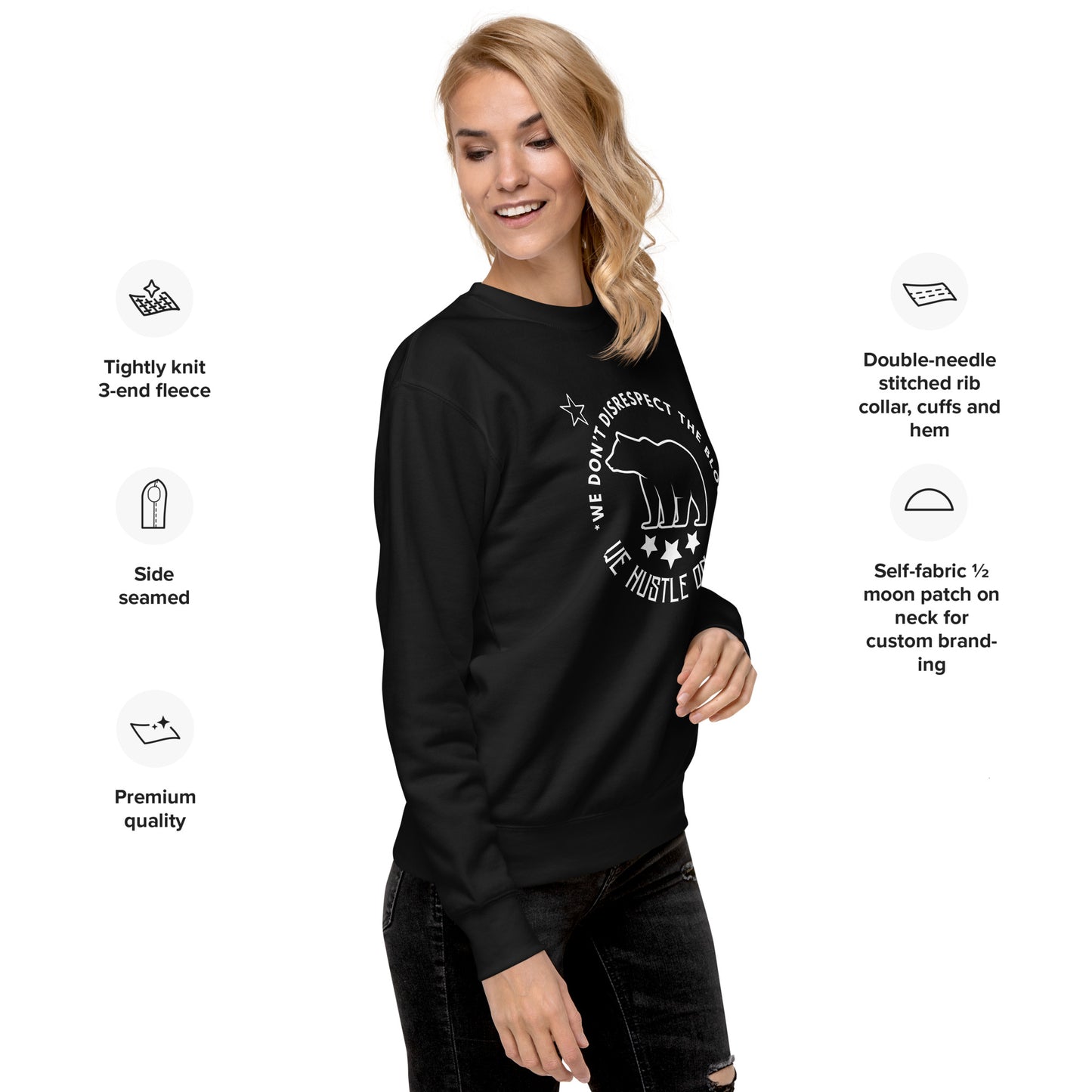 Hustle Cult Unisex Premium Sweatshirt