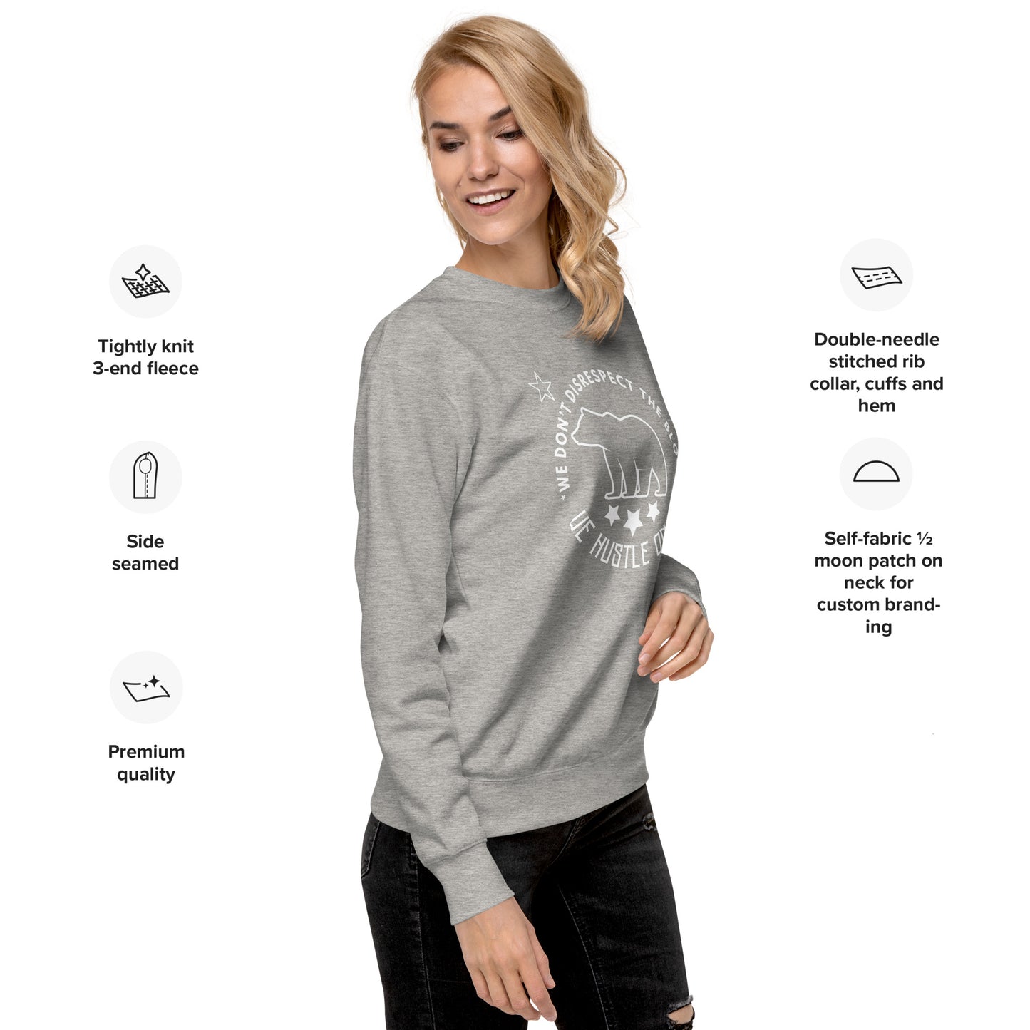 Hustle Cult Unisex Premium Sweatshirt