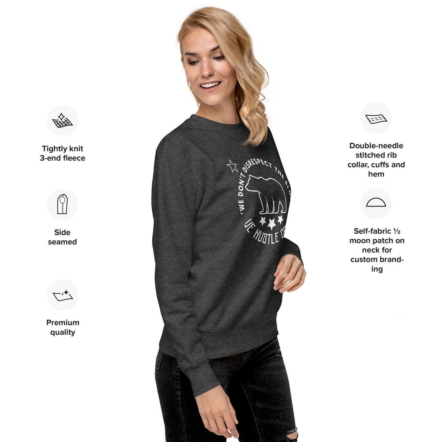 Hustle Cult Unisex Premium Sweatshirt