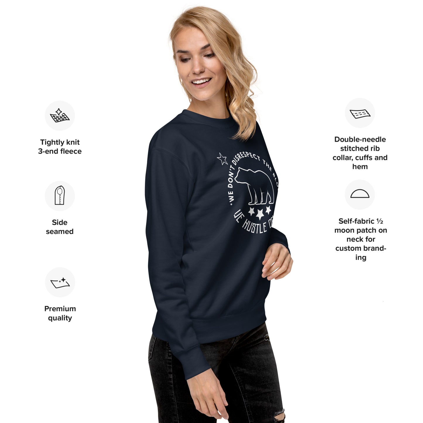 Hustle Cult Unisex Premium Sweatshirt