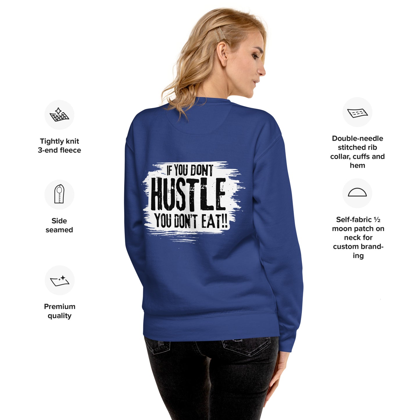 Hustle Cult Unisex Premium Sweatshirt