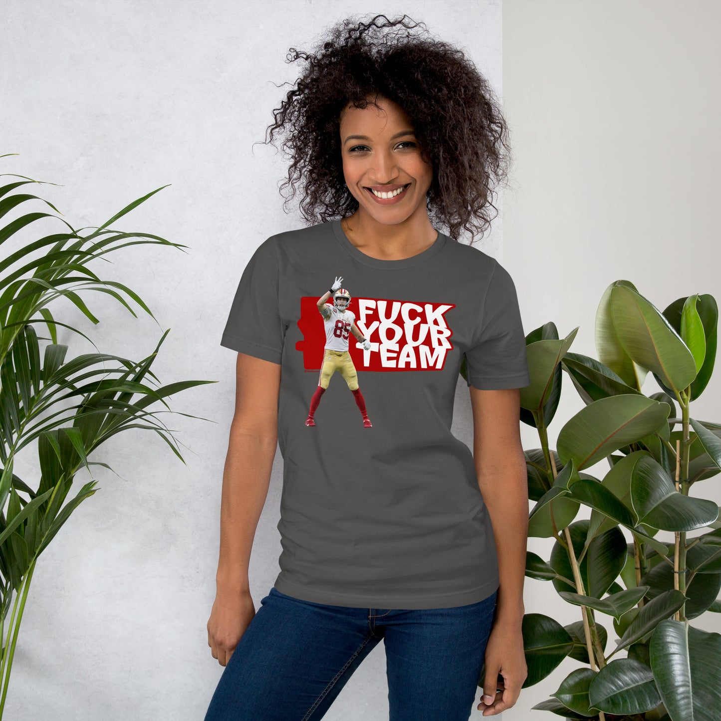 San Francisco Kittle First Down FYT Unisex t-shirt