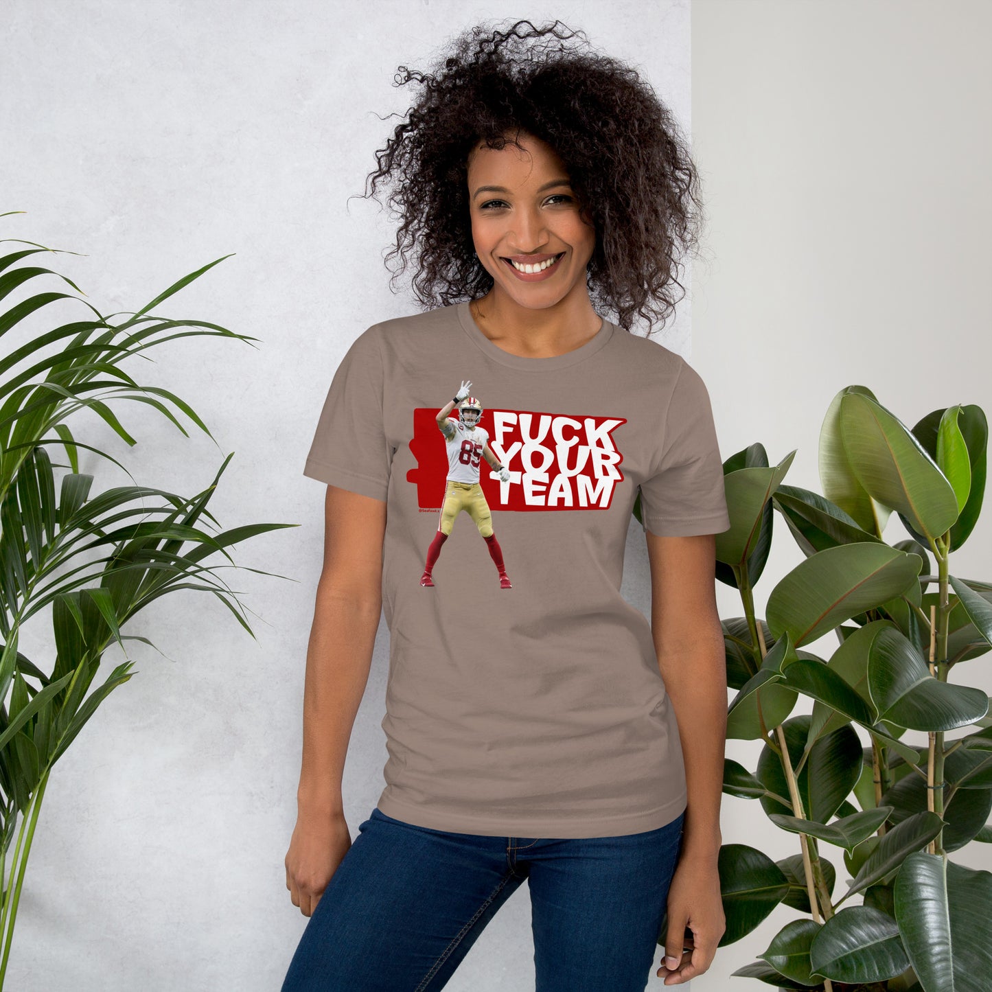 San Francisco Kittle First Down FYT Unisex t-shirt